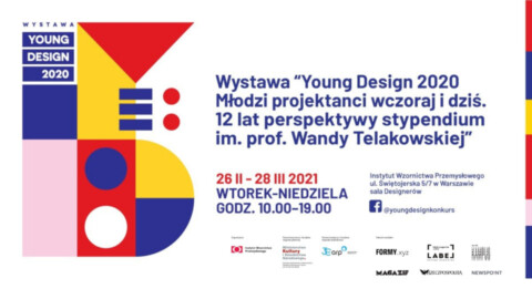 wystawa Young Design 2020 Młodzi projektanci wczoraj i dziś